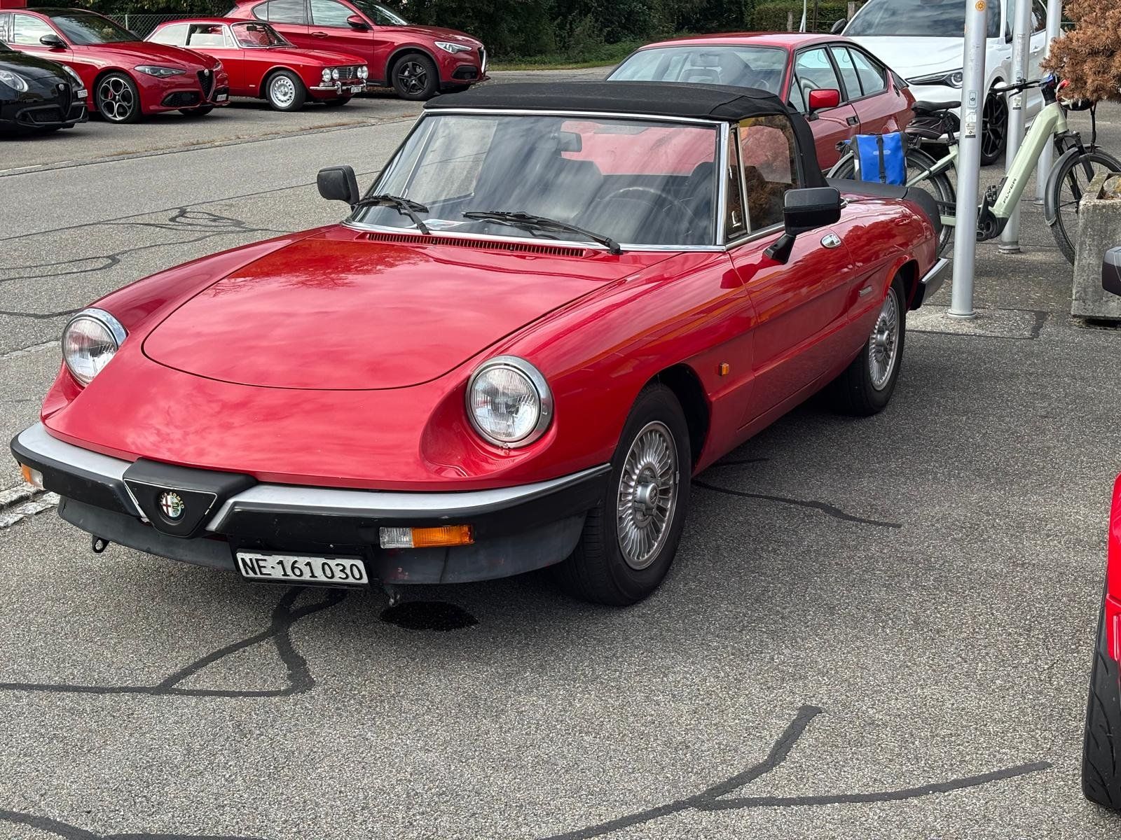 Alfa Romeo Automobili: Alfa romeo spider 1.6 – Usato da Bôle venduto da dan_l7vw 2