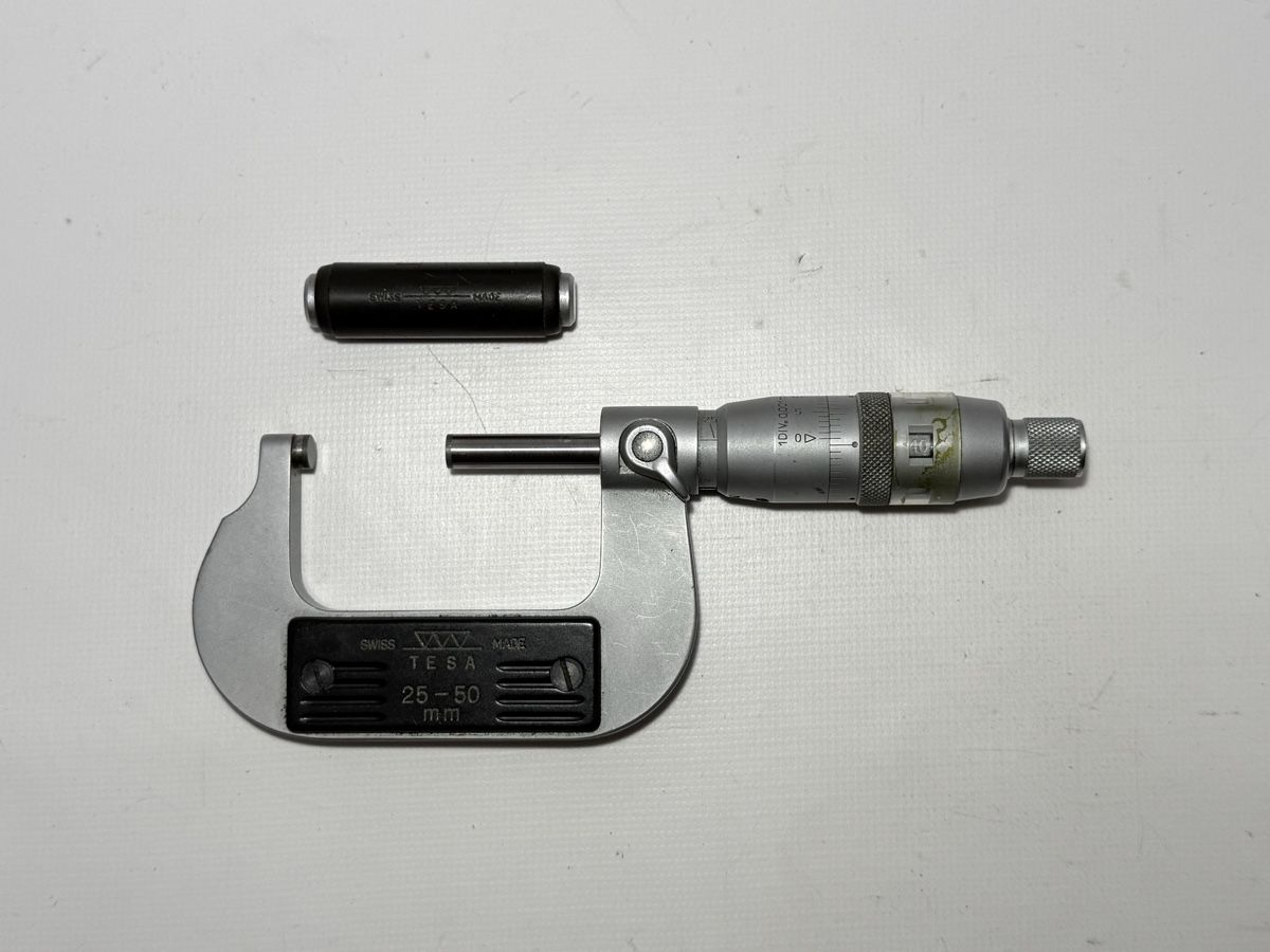 Tesa Mesurer: TESA Mikrometer 25-50 mm Aussenminrometer – D'occasion à Boswil par ABLagerBoswil 3
