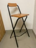 Barhocker Holz Metall klappbar guter Zustand