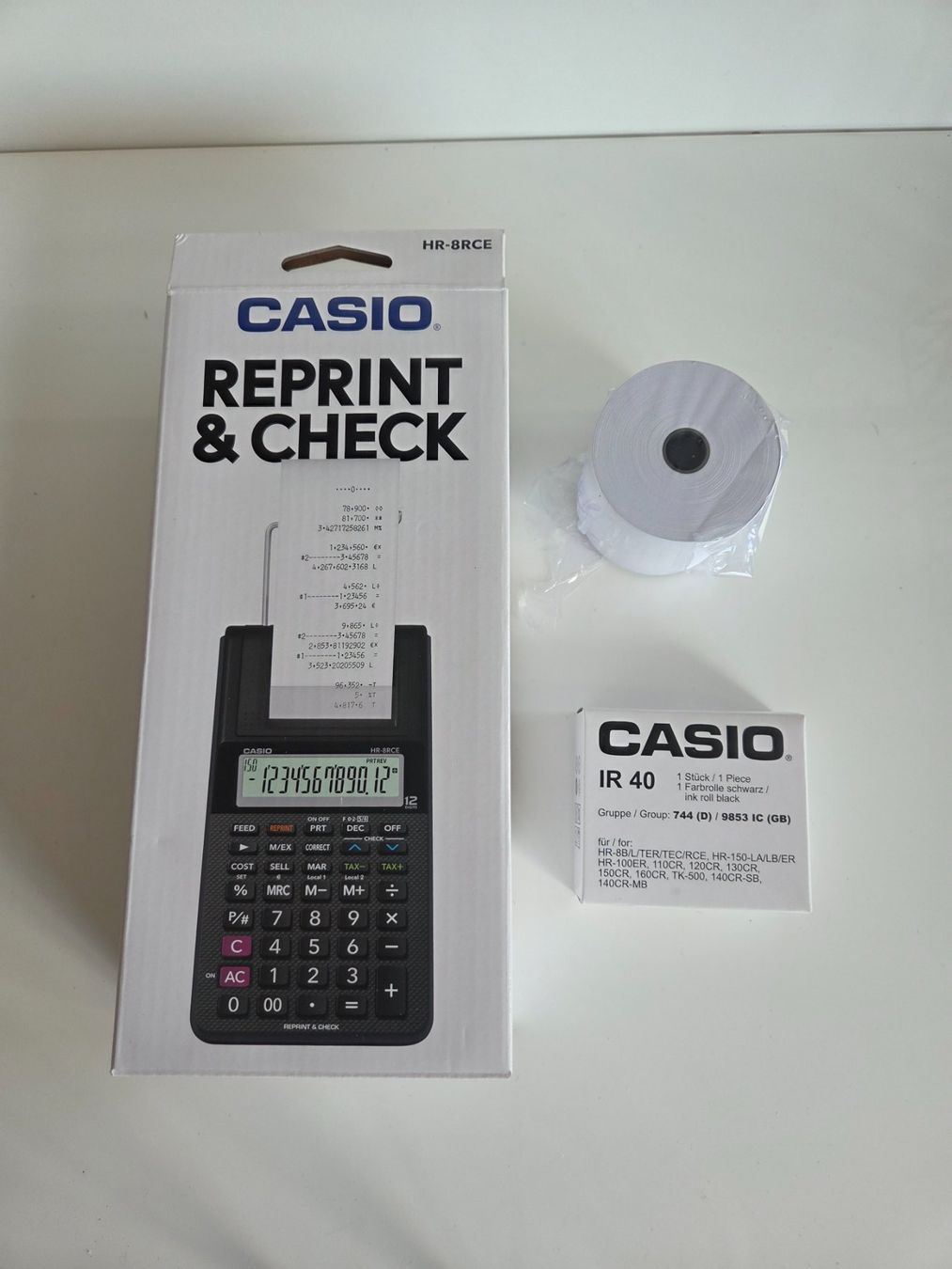 Casio Calcolatrici tascabili: CASIO Tischrechner HR-8RCE - NEU – Nuovo e nell'imballaggio originale da Luzern venduto da Liliana2013 1
