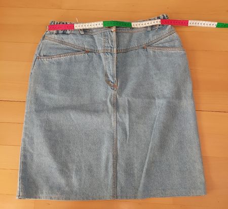 Langer Jeansrock Gr. 44