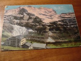 Wengernalp, die Jungfrau, 1911, o Scheidegg - Wengernalp