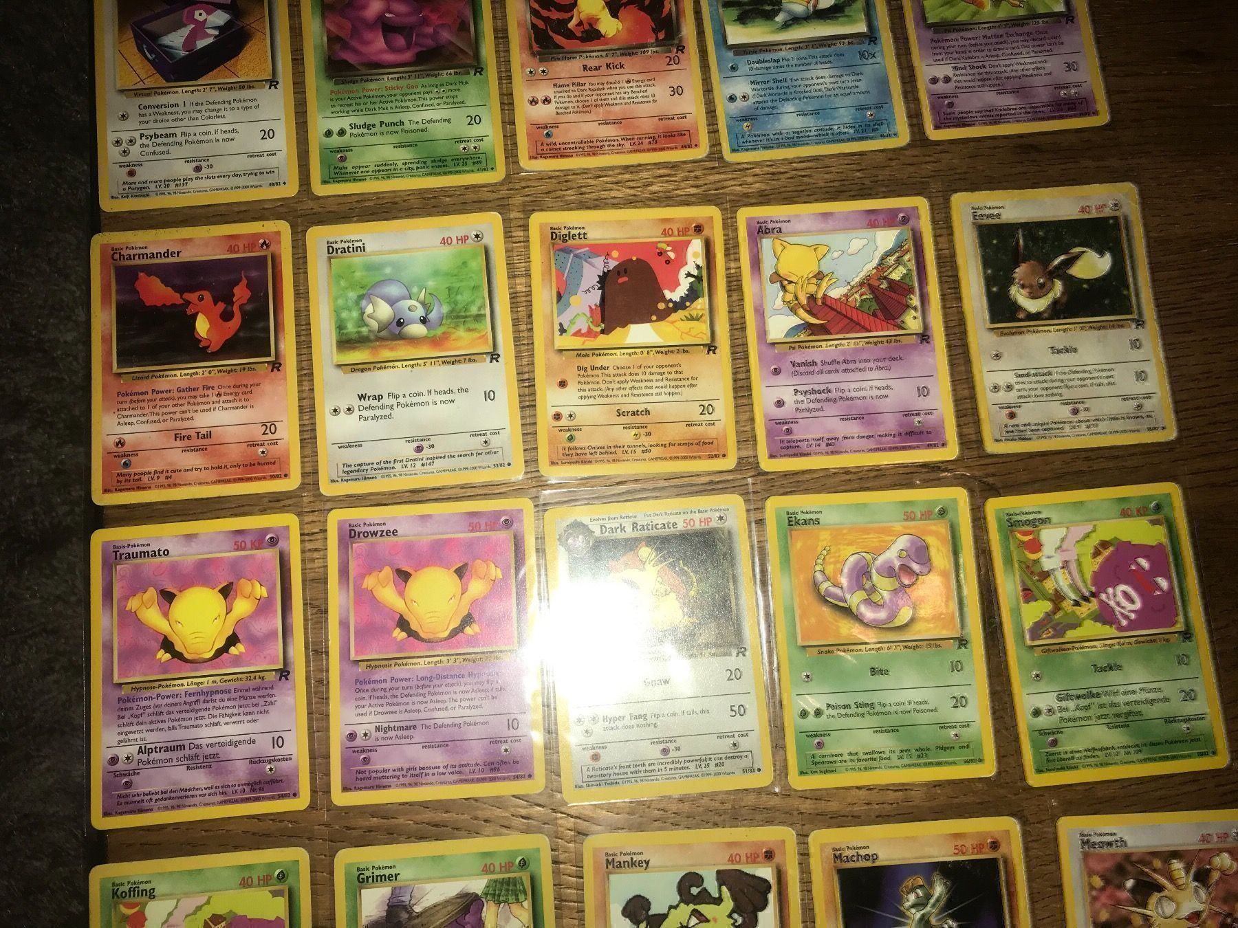 Pokémon Carte collezionabili: Team Rocket Pokemonkarten 35Stk. – Usato da Küssnacht am Rigi venduto da Ebikoner 5
