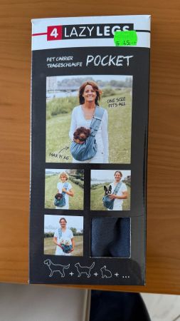 Hunde Trageschlaufe 4 Lazy Legs Pocket