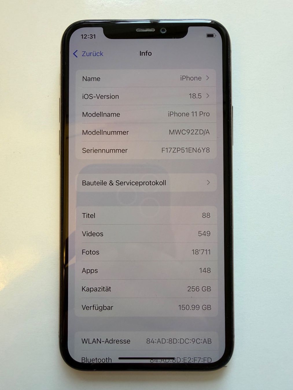 Apple Telefoni cellulari / Smartphones: Apple iPhone 11 Pro, Roségold, 265GB – Usato da Basel venduto da Viva94 9