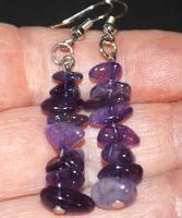 Ohrringe L-9589 – Amethyst 1 Paar