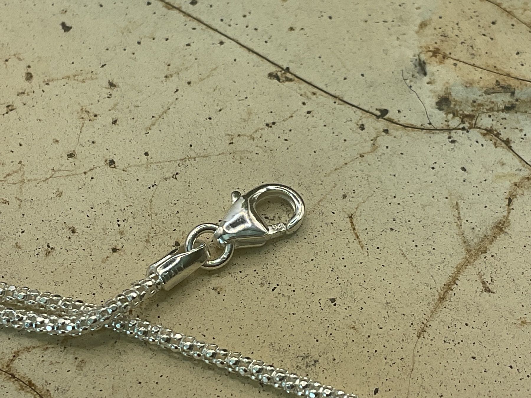 Catenine: Collier mit Anhänger Sterlingsilber – Nuovo (secondo la descrizione) da luzern venduto da Alpendorf1 3