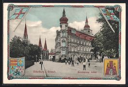 Grusskarten-AK Oldenburg / O., Grossherz