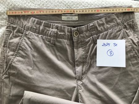Esprit Chino Shop Hose, Khaki, 33x34