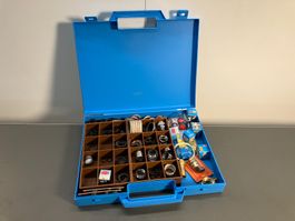 Profi POP Sortiment Koffer mit div. Sanitär Material ab 1.-