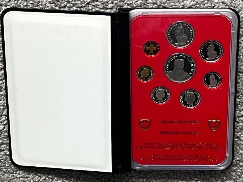 Tutti le monete: Schweizer Münzsatz 1991, Polierte Platte – Nuovo (secondo la descrizione) da Tägerwilen venduto da Beata1sager 1