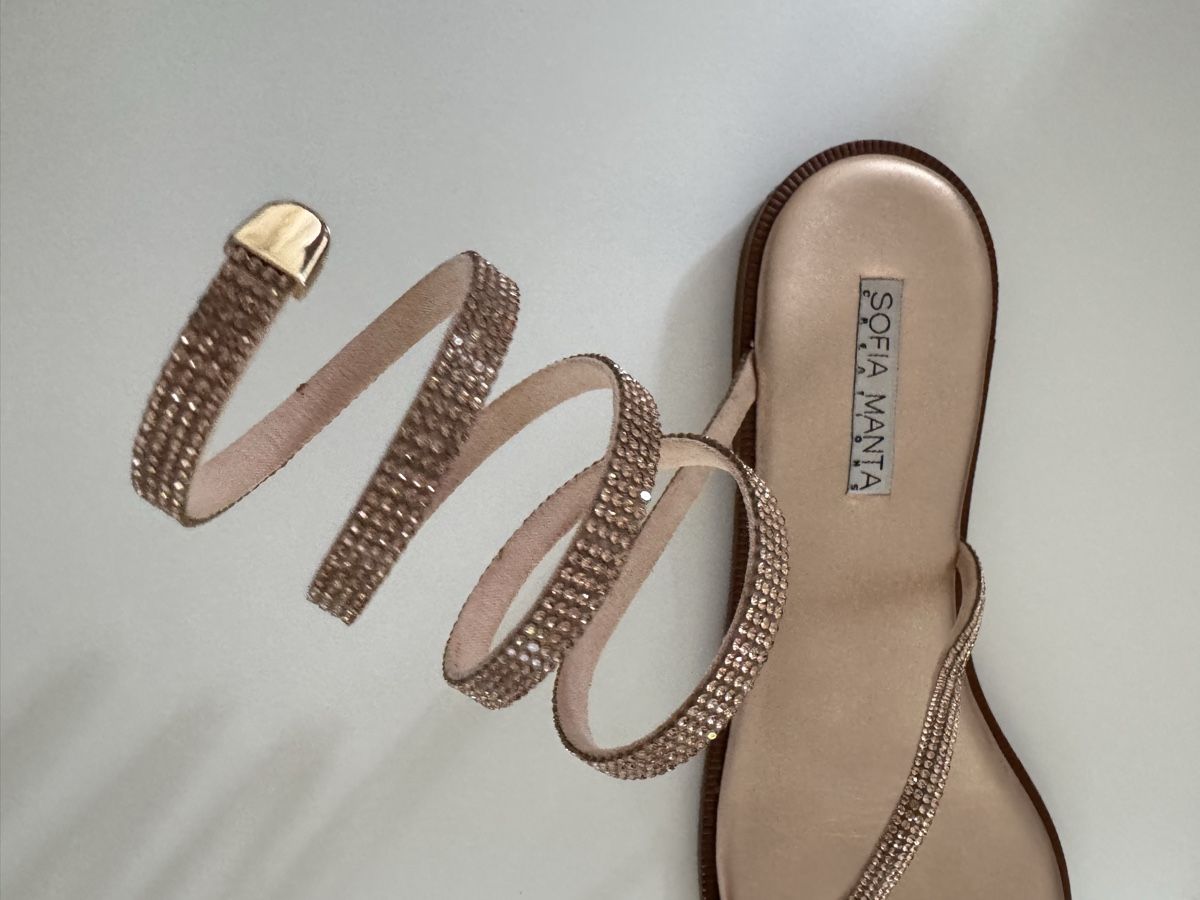 Scarpe da donna: Sofia Manta rosegold Sommer Sandalen Gr. 39 – Usato da Küsnacht ZH venduto da maryberryblue 4