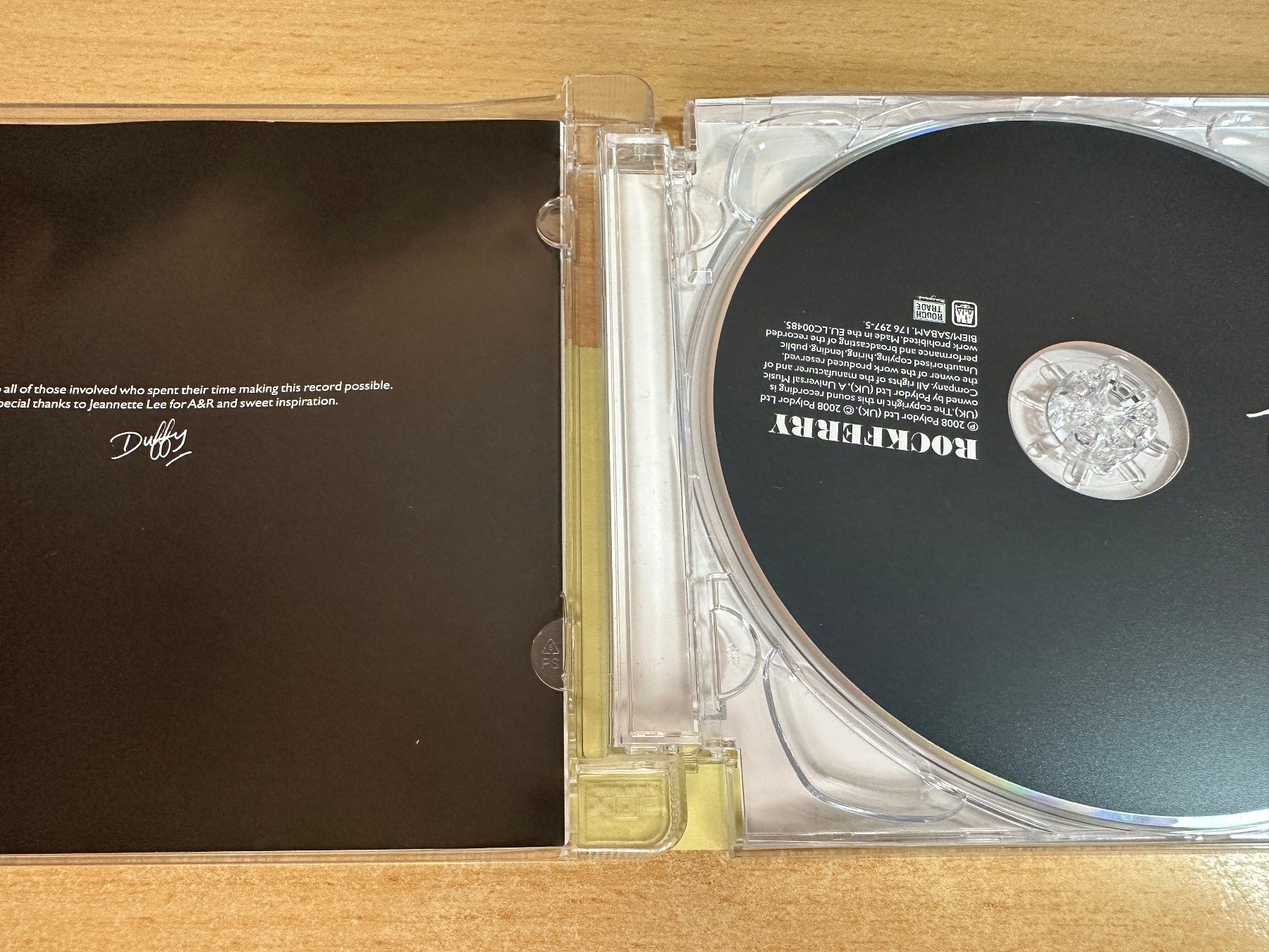 CD: P1 Duffy – Rockferry – Usato da Rikon im Tösstal venduto da Alpenmutz 2