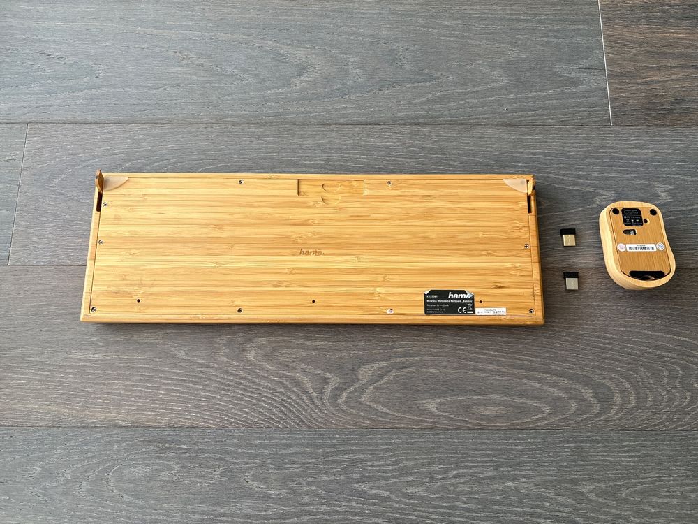 Bambus-Computer-Tastatur und Maus Hama - Kabellos (D'occasion)  Hnenberg  pour CHF 18  avec livraison | Acheter sur Ricardo
