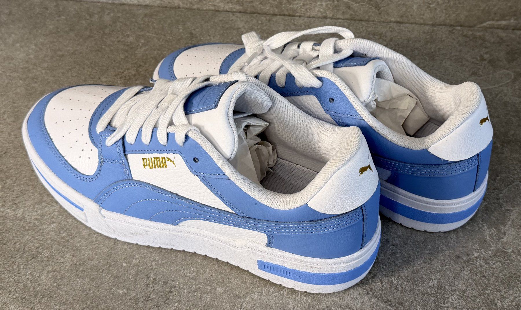 Puma Scarpe da uomo: PUMA CA PRO CLASSIC - Sneaker low - white/light blue ... – Nuovo e nell'imballaggio originale da Chur venduto da Lotti12 1