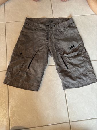 IXS Trail Shorts Grau Melange Grösse M