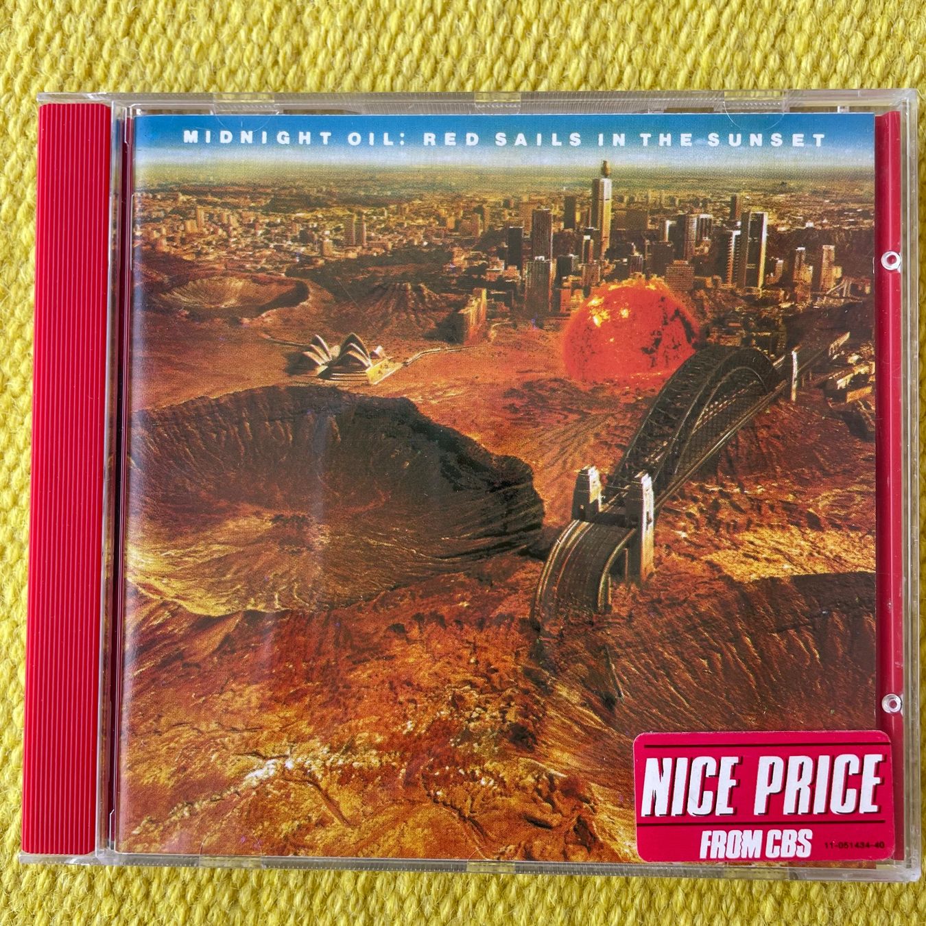 CD: MIDNIGHT OIL-RED SAILS IN THE SUNSET – Usato da Rorschacherberg venduto da CD-Roli