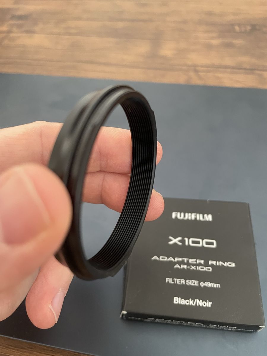 Unità & Adattatore: Fujifilm X100 Adapter Ring AR-X100 Filter 49mm – Nuovo (secondo la descrizione) da St. Gallen venduto da phi_rj67 1