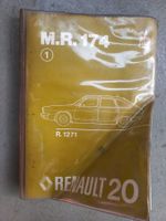 Oldtimer Reparatur  Werkstatthandbuch Renault R20 R 20 R1271
