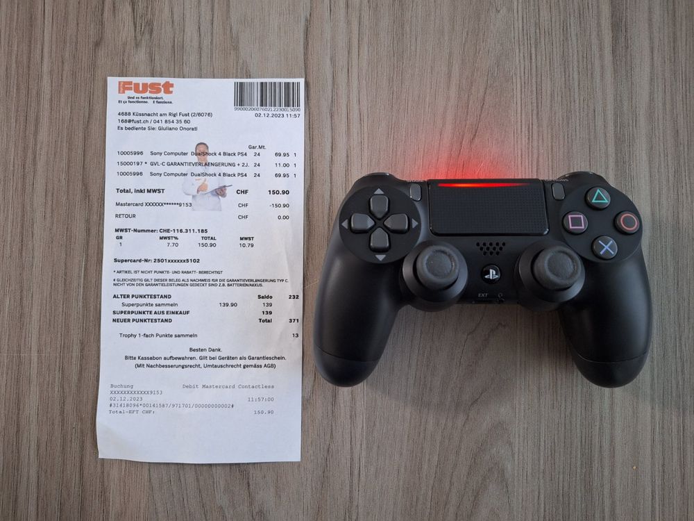 Sony PS4 Controller inkl. GARANTIE! (Gebraucht) in Baar für CHF 39.9 ...