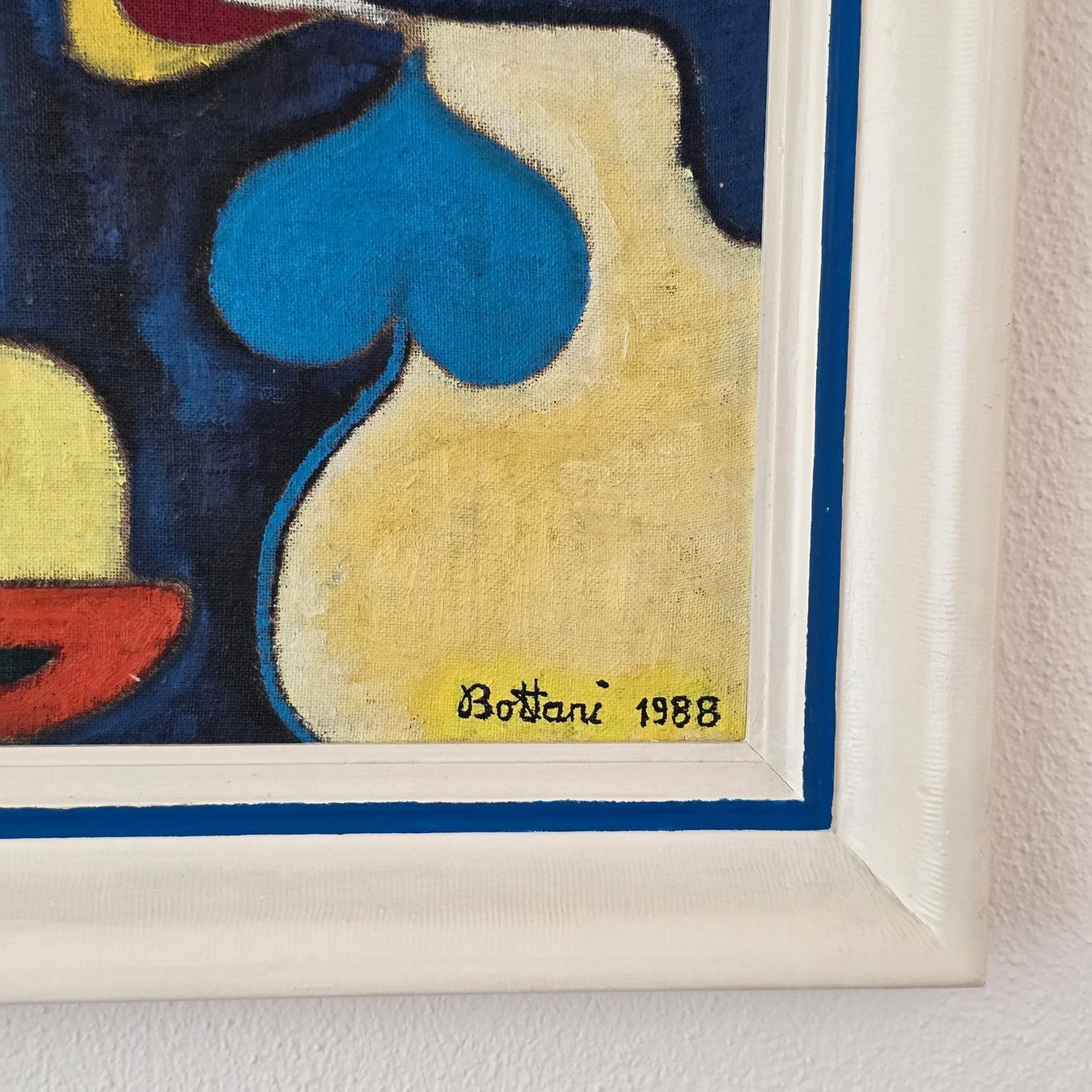 Dipinti: Gemälde Bottani 1988 Abstrakt Surrealismus  – Usato da Rheinsulz venduto da Dred 2