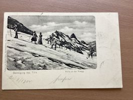 AK Besteigung des Titlis, Partie an der Rotegg
