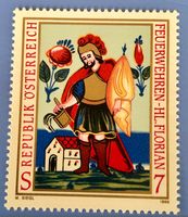 BRIEFMARKEN aus Österreich Feuerwehr UNGESTEMPELT 