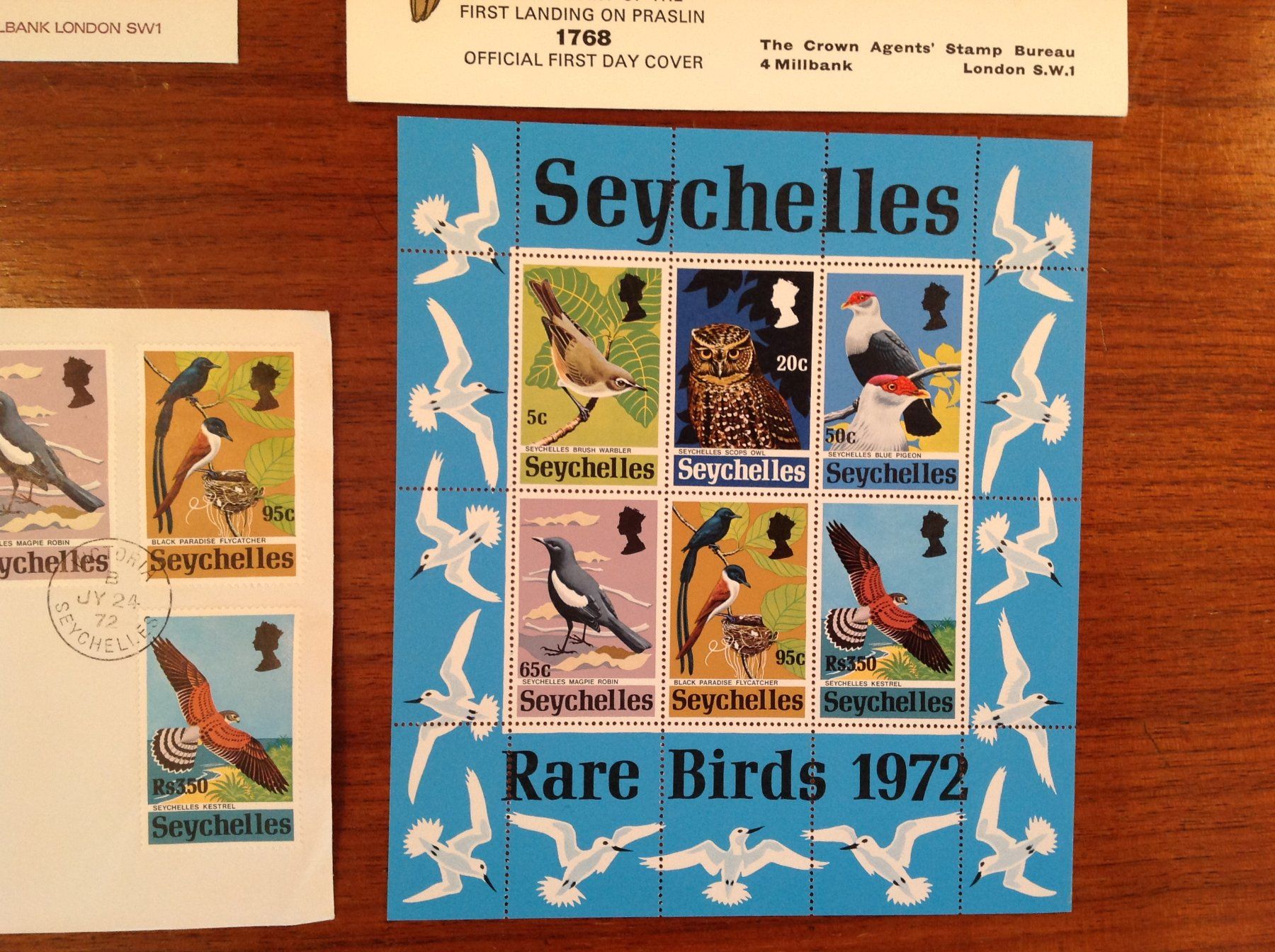 Tutti i francobolli: FDC seychelles - rare Birds – Usato da Vuiteboeuf venduto da broticaire 2
