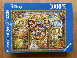 Ravensburger Puzzle 1000 Teile Die schönsten Disney Themen