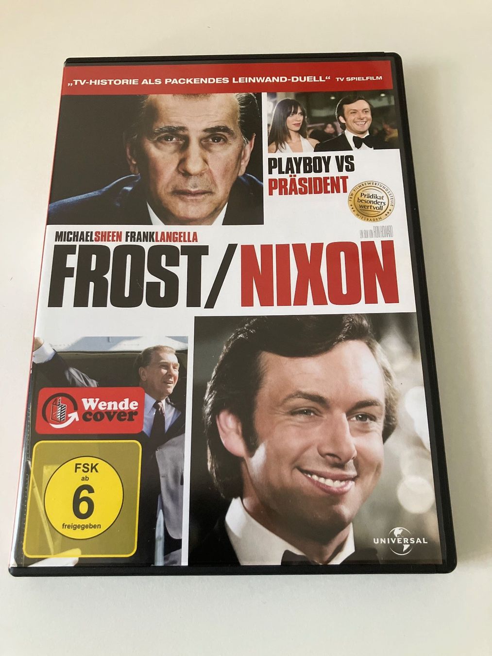 Alle DVDs: Frost / Nixon (DVD) Michael Sheen, Frank Langella – Gebraucht aus Arbon von HelFer01