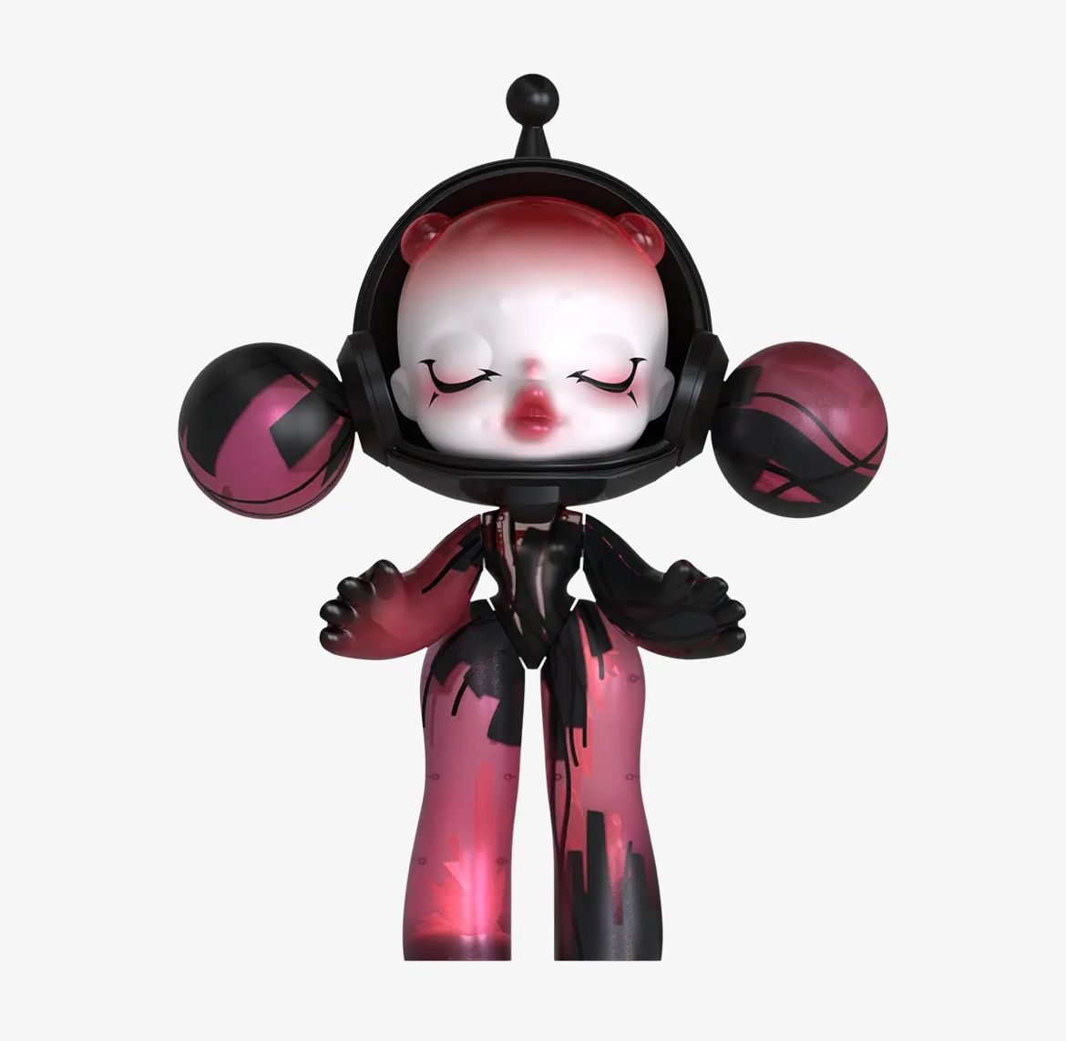 Pop Mart Figurines: Pop Mart MEGA Skullpanda Red Crystal 33cm – Neuf avec emballage d'origine à Glattbrugg par arttoy.land 2