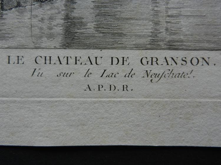 Gravures: Le château de Grandson – D'occasion à Risch par Rischli15 2