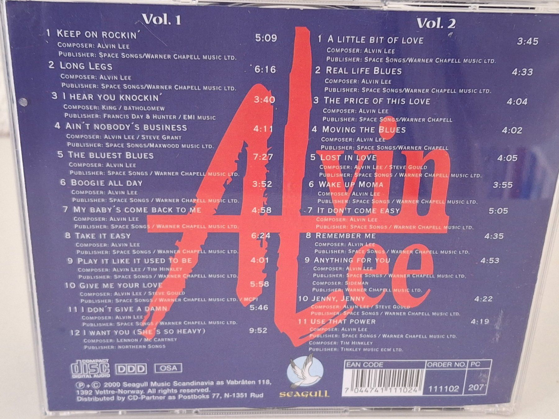 CD: 2CD Alvin Lee - Keep On Rockin' – Usato da Aarberg venduto da Jackup1 1