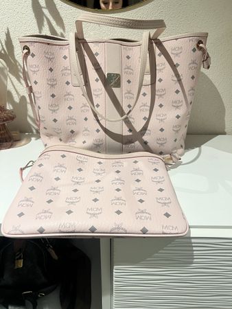 MCM Shopper, Rosa, Top Zustand, wie neu!