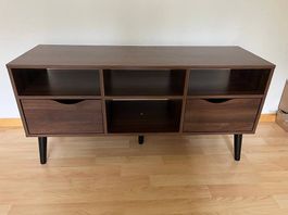 TV Lowboard / niedriges TV Möbel 118cm