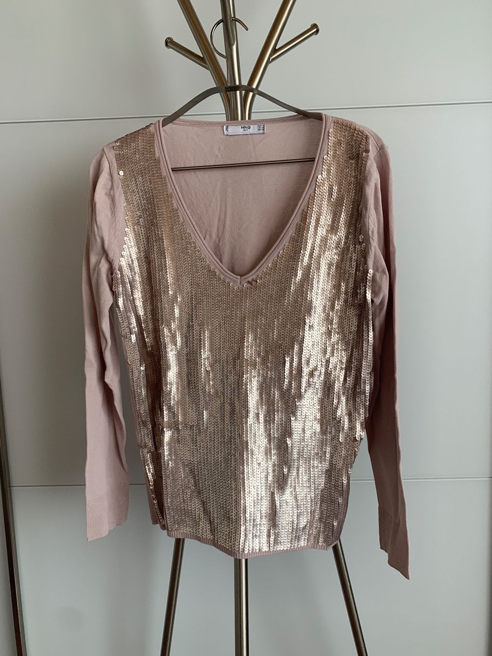 Mango Maglioni & Felpe: Feinstrickpullover mit Pailletten, Mango Suit, Grösse S – Nuovo (secondo la descrizione) da Bützberg venduto da Alexaborn