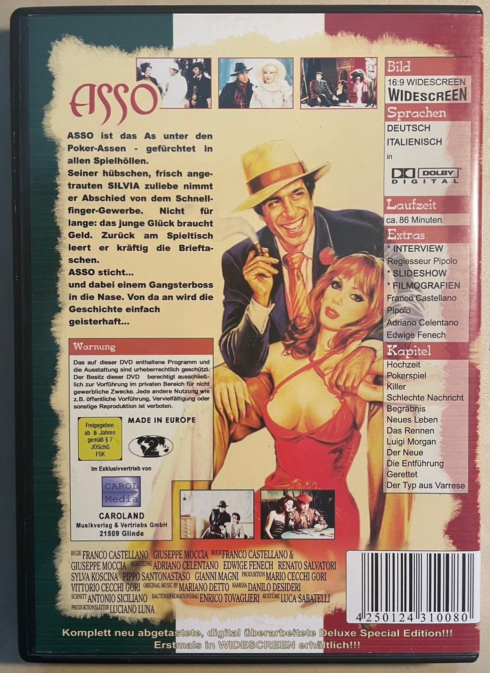 Tutti i DVDs: Asso (mit Adriano Celentano) – Usato da Brunnen venduto da Barfly5 1
