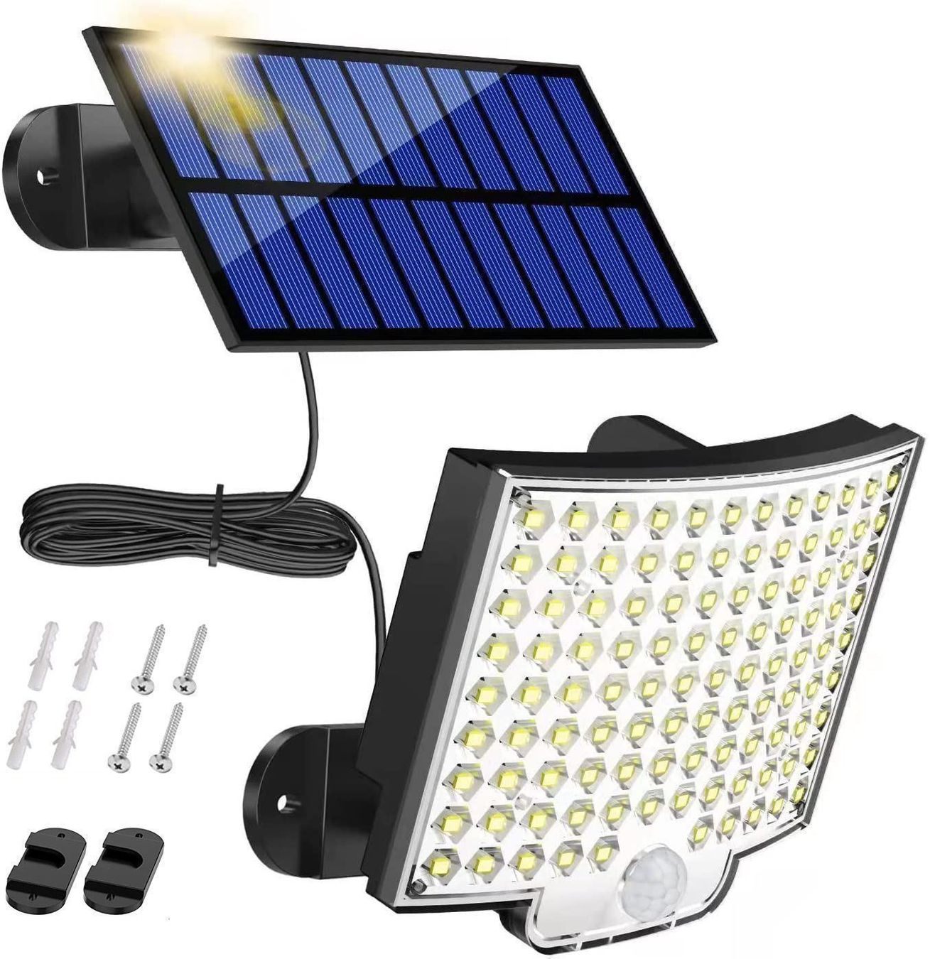 Lampade: Solar Wandleuchte IP65 Wasserdichte – Nuovo (secondo la descrizione) da Thun venduto da Top32 1