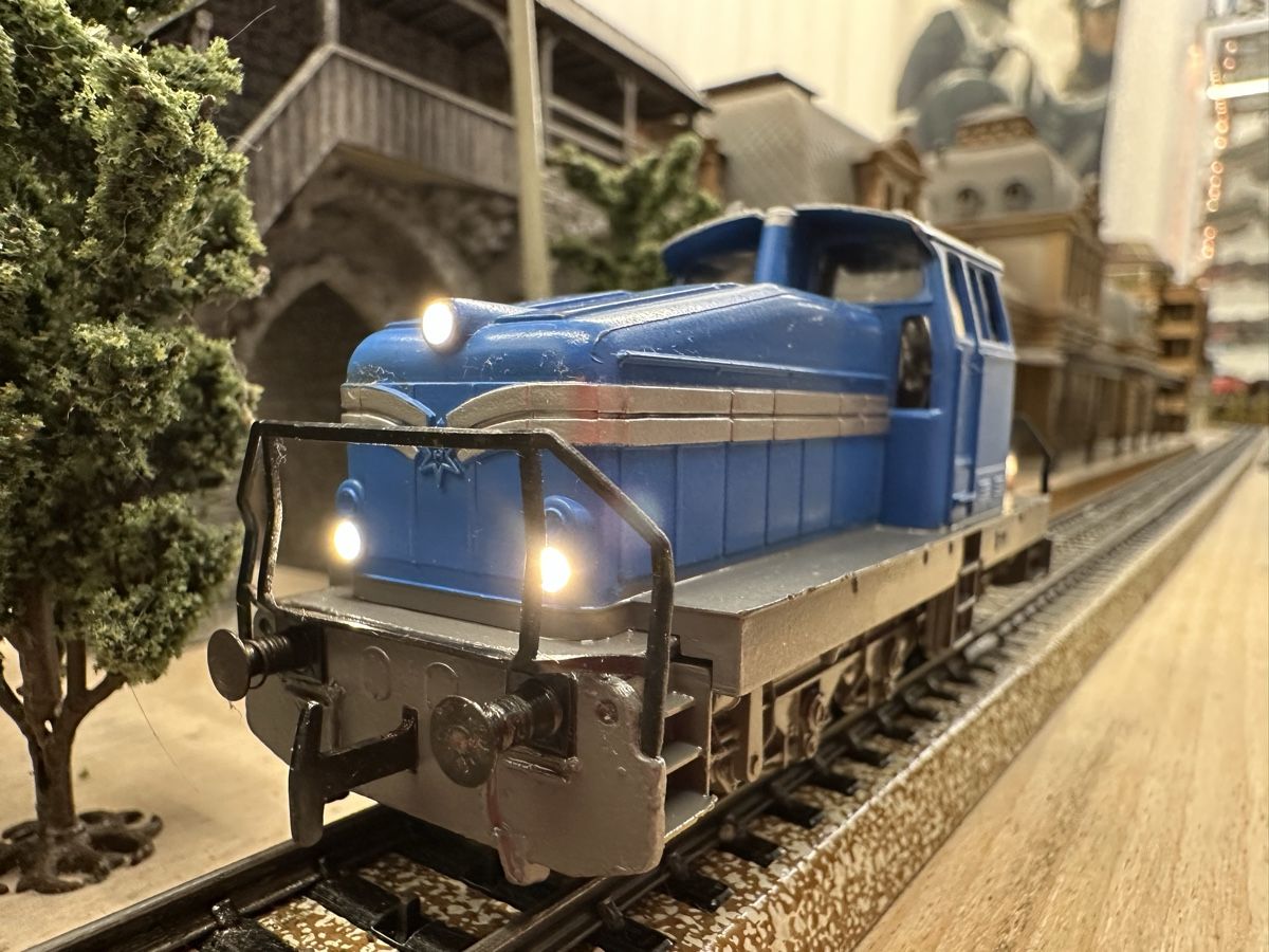 Märklin Modellini di ferrovie: Märklin 3078 DHG 500 Werkslok – Usato da Lupsingen venduto da New-Haven