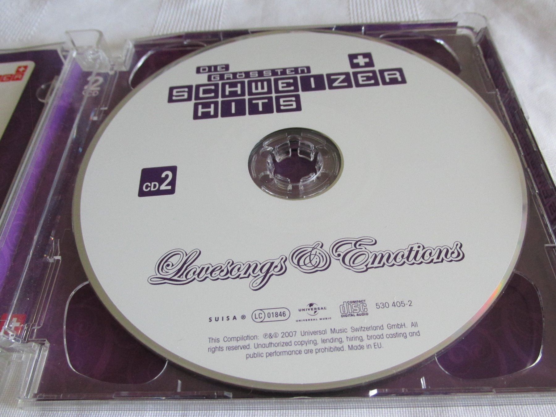 CD: Various: Die Grössten Schweizer Hits - Vergriffen! - a – Usato da Brittnau venduto da Zibu 2