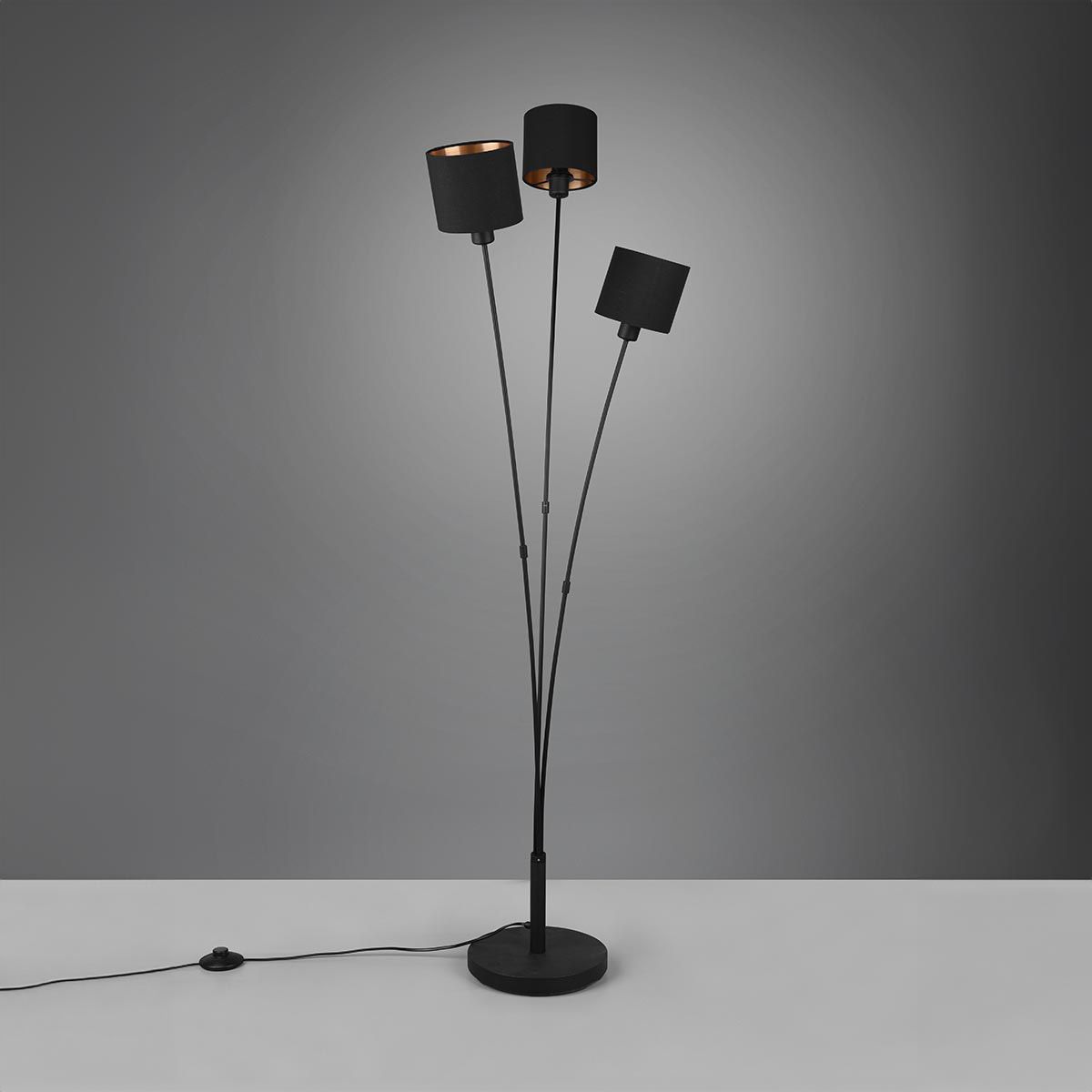 Lampen: Stehleuchte, 3 Spots, Stoff, 150 cm Höhe – Neu (gemäss Beschreibung) aus Kreuzlingen von Smart-Light 1