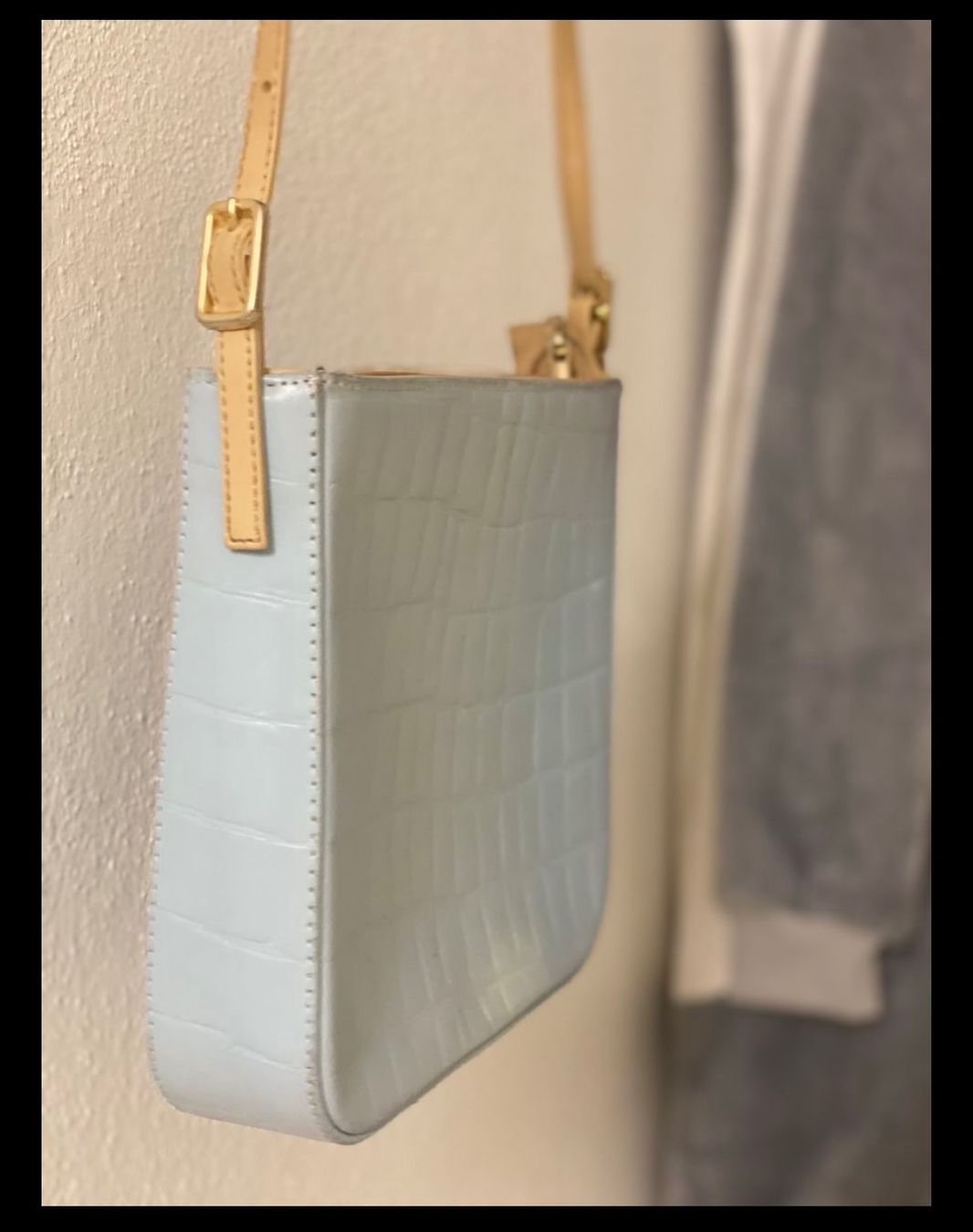 Borse da donna: MAIANI Ledertasche, echt Leder, blau, Vintage – Usato da Hergiswil NW venduto da sbrodego 5
