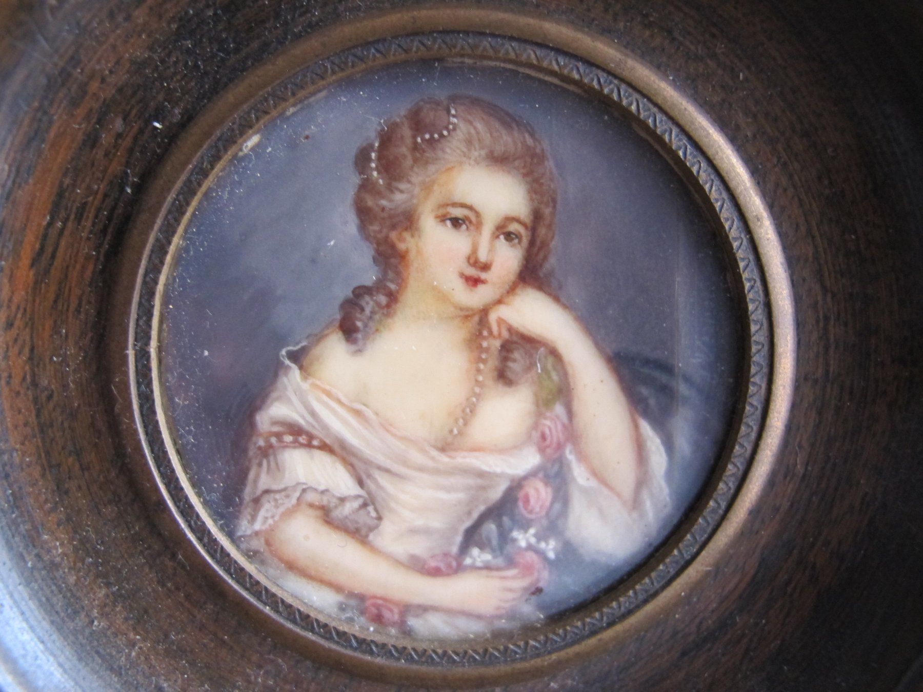 Dipinti: antikes miniatur Portrait – Usato da Wädenswil venduto da Turusukko 2