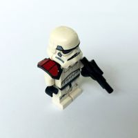 LEGO Star Wars sw0585 Imperial Stormtrooper + Red Pauldron