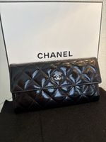 CHANEL Classic Portemonnaie Lackleder * Full-Set