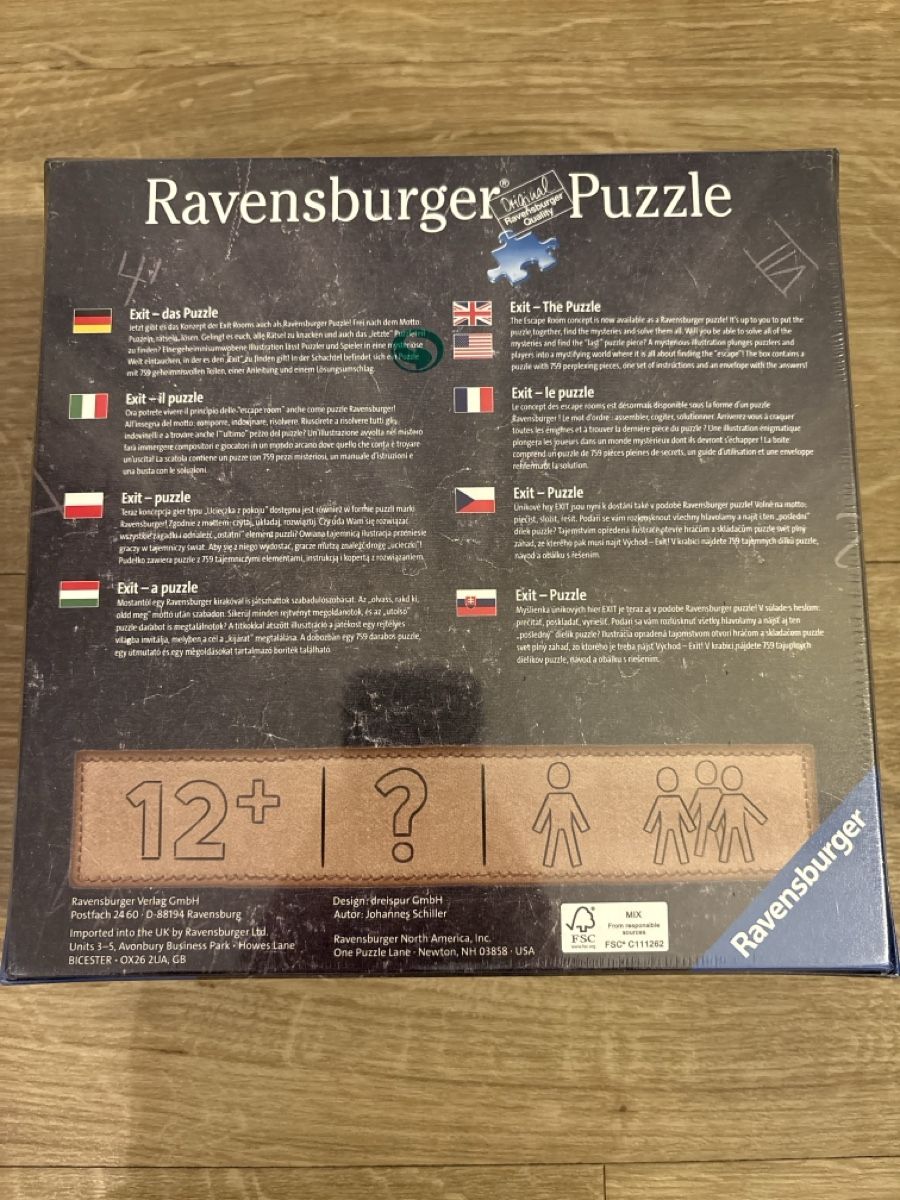 Ravensburger Puzzle: Ravensburger Exit Puzzle – Nuovo e nell'imballaggio originale da Wil SG venduto da Deborah1997 1