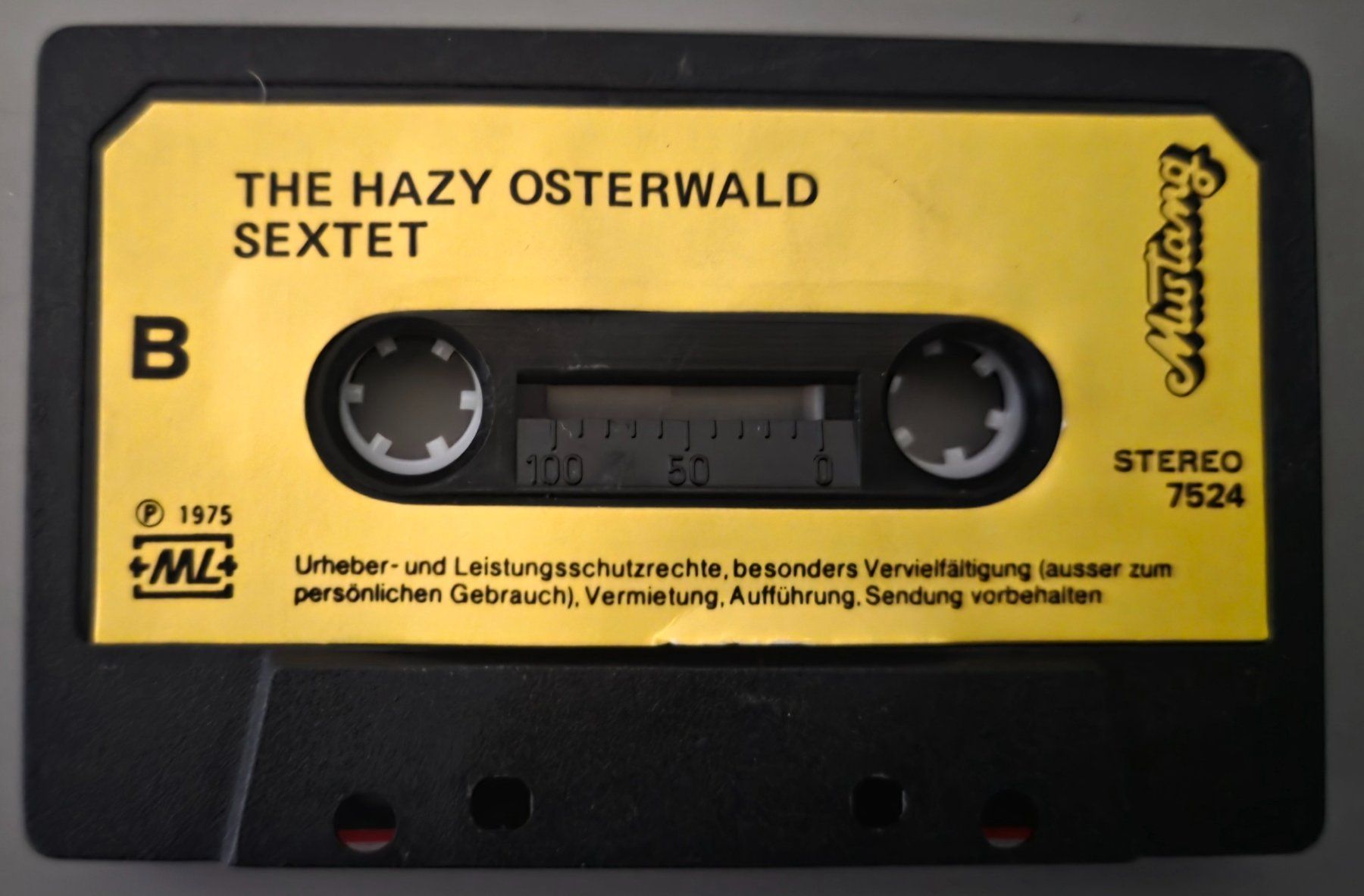 Musicassette: Hazy Osterwald Sextet  MC – Usato da Root venduto da atelier22 2