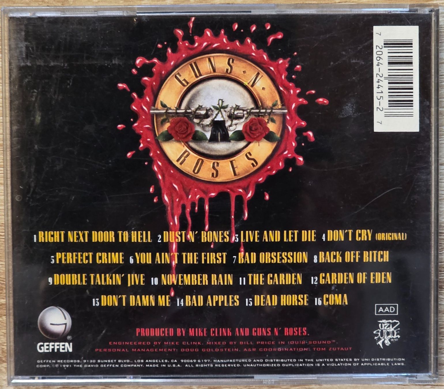 CD: Guns N' Roses Use your Illusion – Usato da Rohrbach venduto da lod_m58r 2