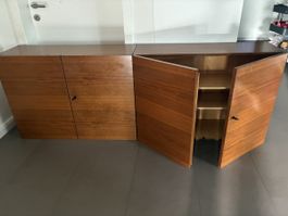 2x Mid-Century SEM Designer-Schränke / Sideboards – Teak 