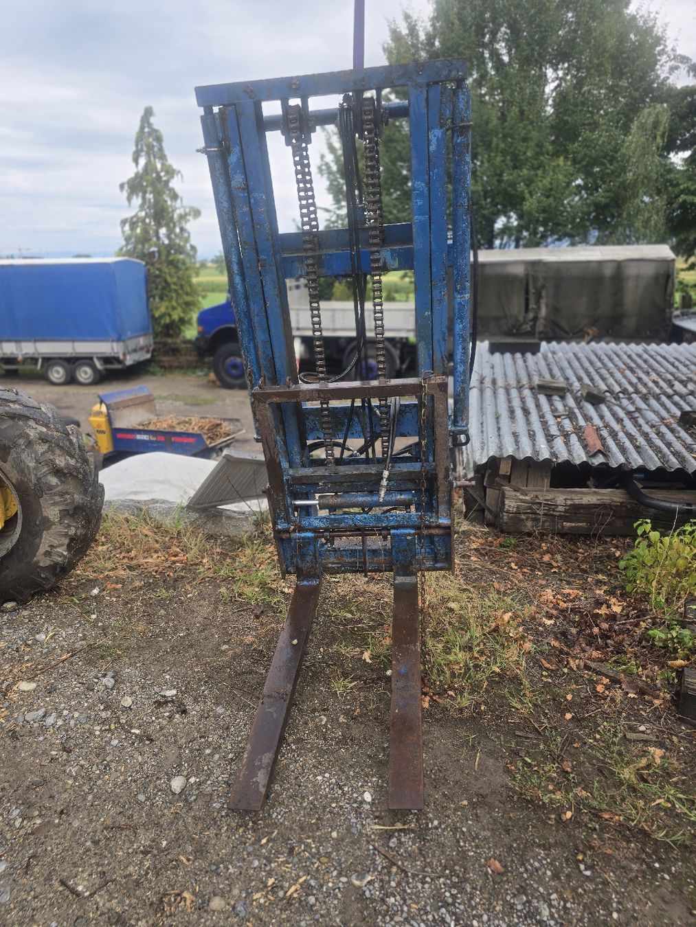 Carrelli elevatori e a forche: heck stapler 3 punkt – Usato da Freidorf TG venduto da baumigg
